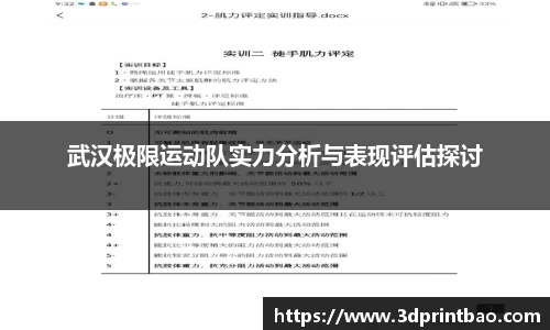 武汉极限运动队实力分析与表现评估探讨